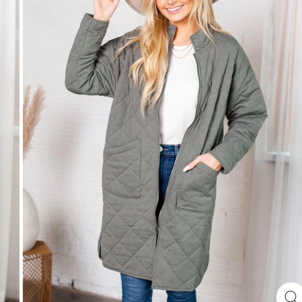 Z supply quilted jacket